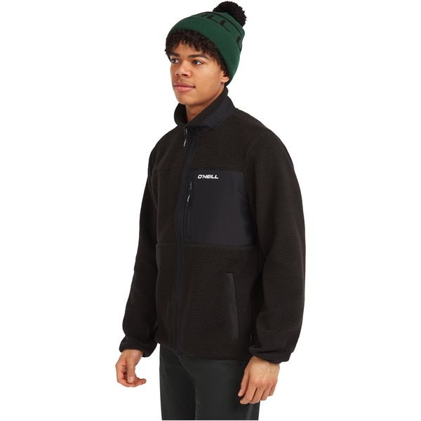 2025 O'Neill Männer Must-Have Hochflor-Reißverschluss Fleece 2350133 - Black Out